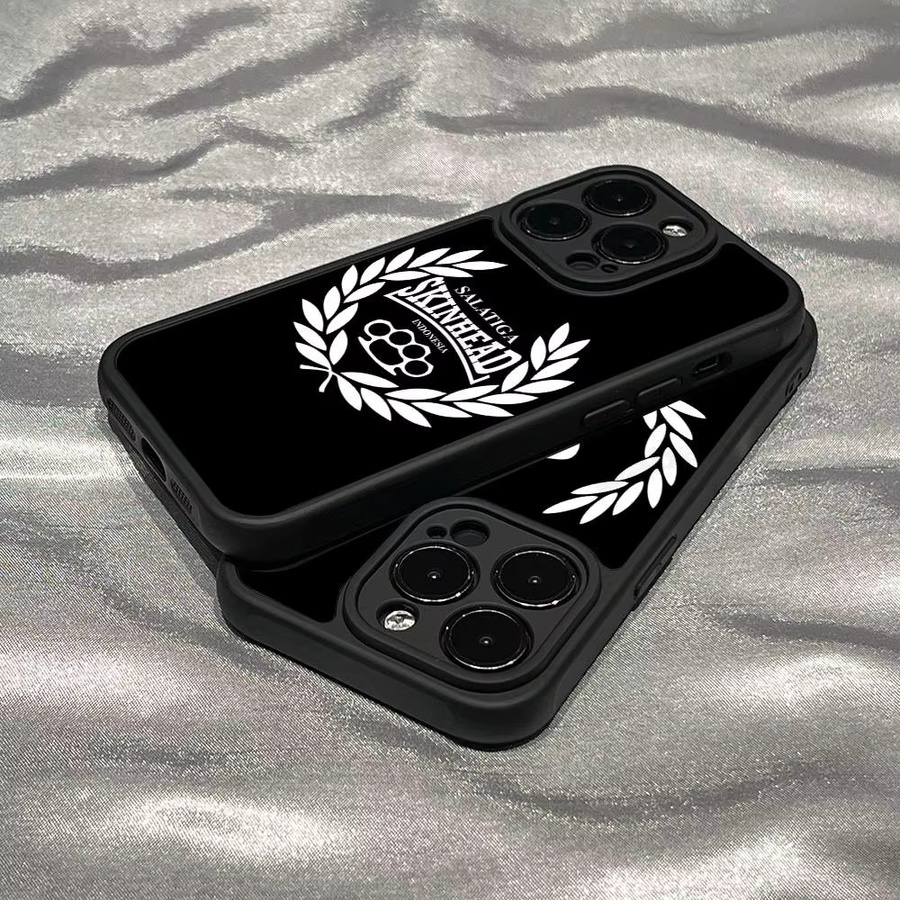 Acab Ultras Silikon Handyhülle für iPhone 11 bis iPhone 17 Pro Max Plus, stoßfest, Schwarz - Bild 3