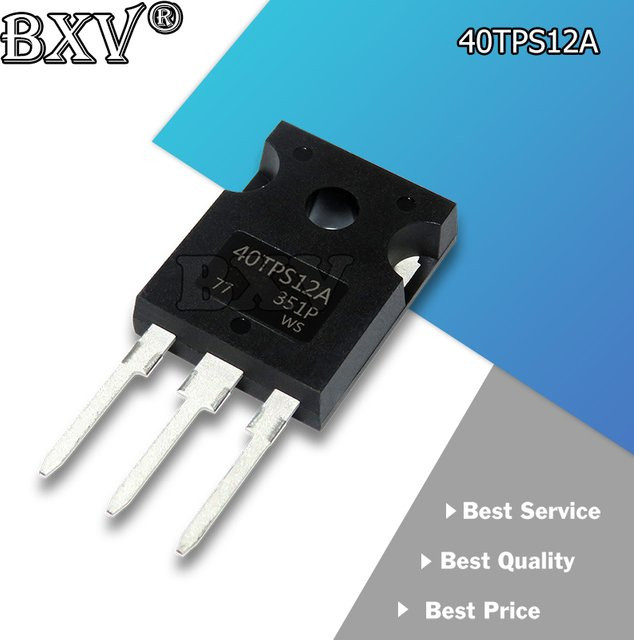 5er-Set BXV Transistoren 40 TPS12 bis 247 in Schwarz - Bild 1