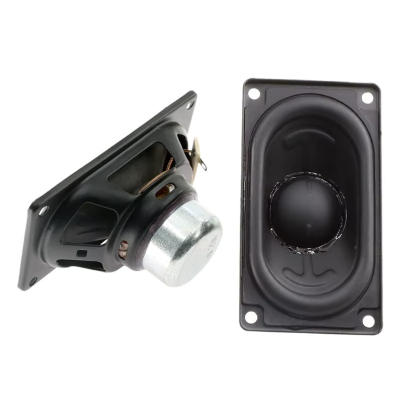 20 W Rechtecklautsprecher mit starkem Bass als Ersatzteil für Flip 5 und Flip 6 Bluetooth Lautsprecher in Schwarz - Bild 4