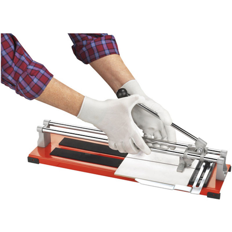 Connex Fliesenschneider aus Stahl in Rot, Silber und Schwarz - Bild 2