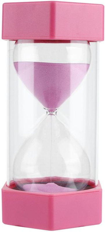 mfySpace Sechseckige Sanduhr 30 Minuten Timer in Rosa - Bild 1