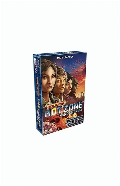 Asmodee Pandemic Hot Zone Nordamerika kooperatives Brettspiel - Bild 1