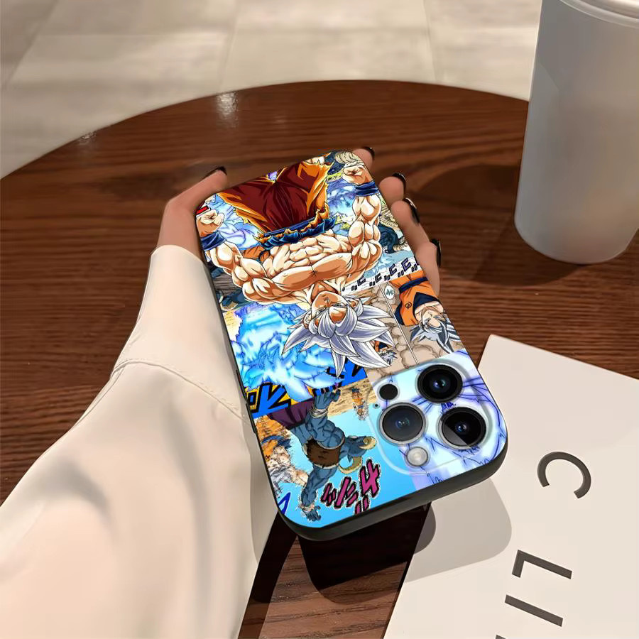 Dragon Ball Anime Handyhülle für iPhone Modelle in Schwarz und Multicolour - Bild 2
