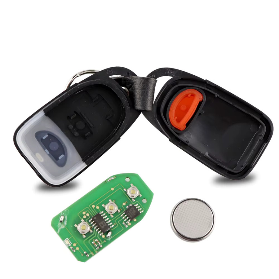 YIQIXIN 433 MHz Auto Fernbedienung Schlüssel für Kia Carens, Hyundai Tucson, Sonata, Santa FE, Elantra, Accent, Atos, Trajet und IX35 in Schwarz - Bild 5