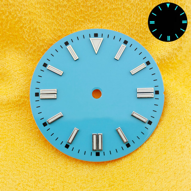 ForgeLink Taucheruhr-Zifferblatt, Blau, Edelstahl, 28,5 mm, Unisex - Bild 1