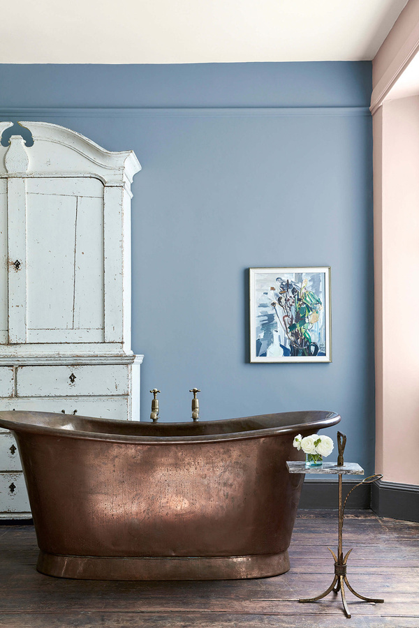 Little Greene Intelligent Matt Emulsion Wandfarbe Light Peachblossom Pink 5 l - Bild 1