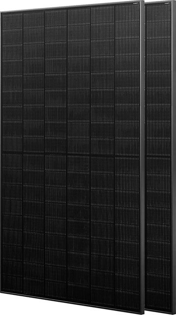 JA Solar 455W N-Typ Bifazial Glas-Glas Solarmodul Full Black Monokristallin 2er-Set mit 22,8% Effizienz - Bild 1