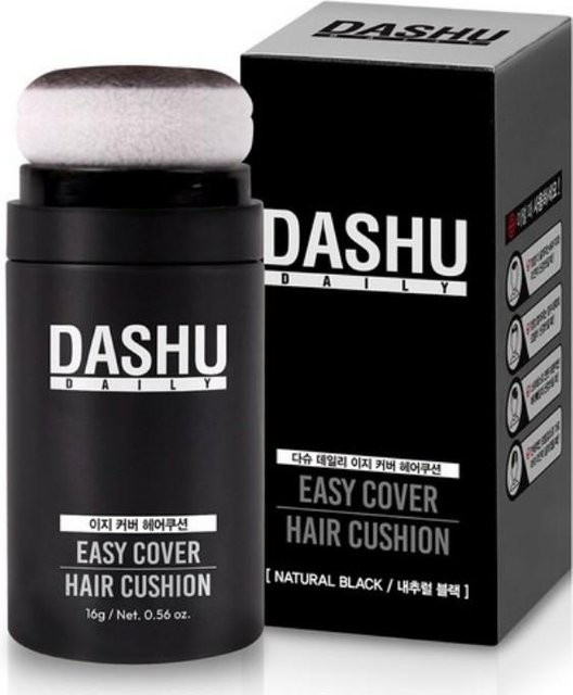 DASHU Anti-Haarausfall-Haarkissen Puder, Natural Black, 16g - Bild 1