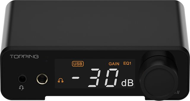 Topping DX1 II Gaming DAC und Kopfhörerverstärker mit XMOS High-Performance USB-Verarbeitung in Schwarz oder Weiß - Bild 1