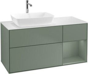 V&B Waschtischunterschrank Finion in Eiche lackiert, Breite: 120 cm, Tiefe: 50,1 cm, Höhe: 50,1 cm - Bild 1