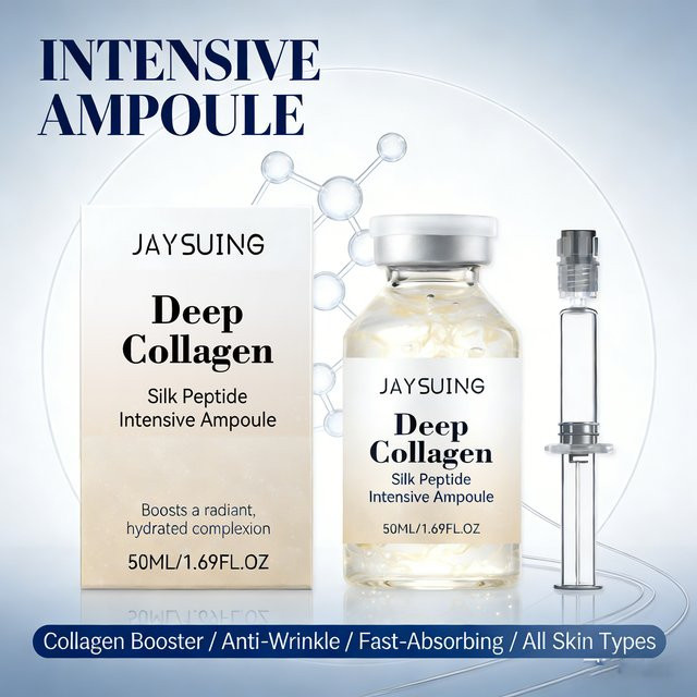 eelhoe Kollagen-Seidenpeptid Intensiv-Ampulle Serum, Reife Haut - Bild 1