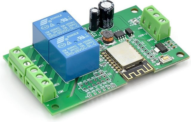 ESP8266 ESP-12F Drahtloses WiFi Relais Controller Modul für IoT Smart Home App DC 5V-80V - Bild 1