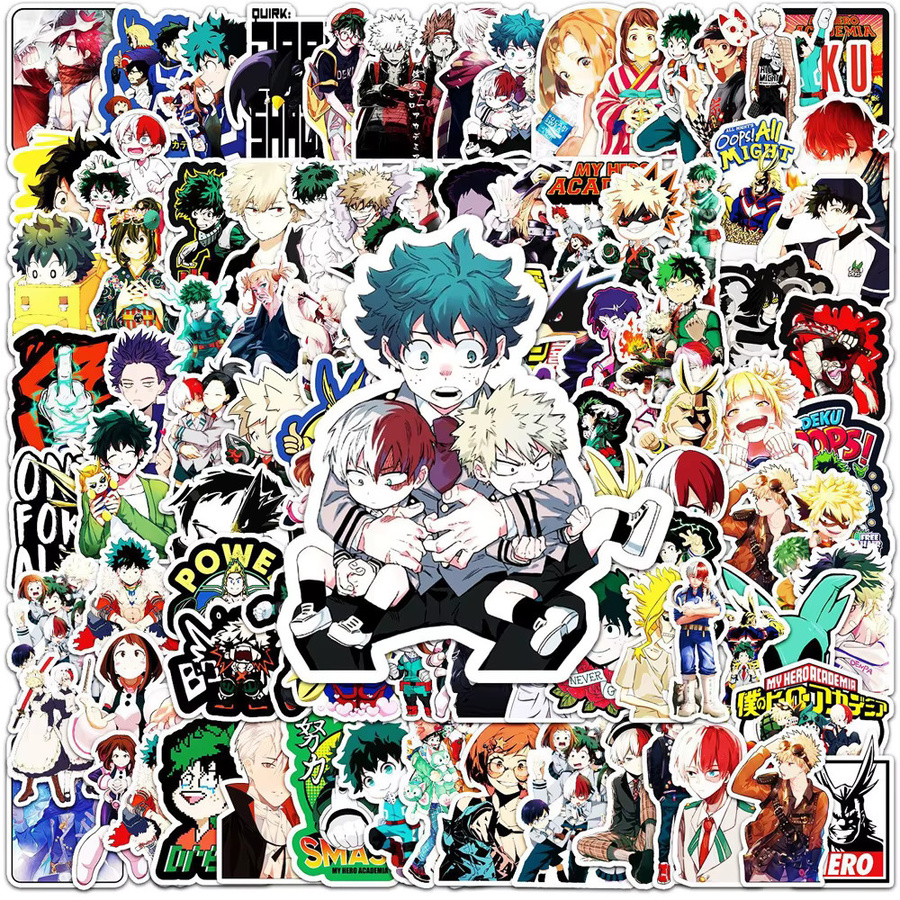 Bandai My Hero Academia Graffiti-Aufkleber, 50-teiliges Set - Bild 3