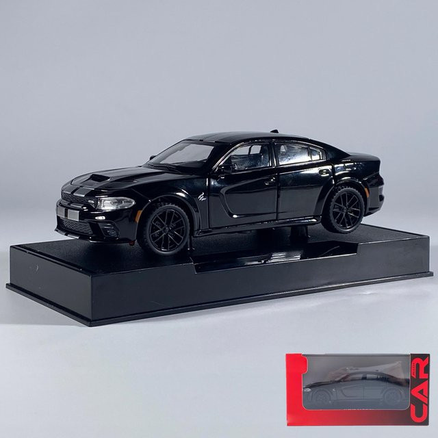 Linyi toy car Dodge Charger Srt Super Sportwagen, Modellauto, 1:32, Metall, ab 14 Jahren - Bild 1