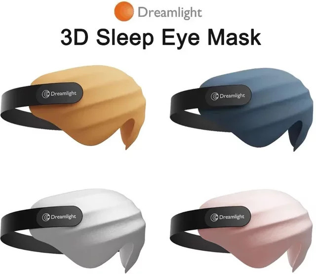 Dreamlight Schlafmaske, 3D Verdunkelung, Unisex - Bild 1