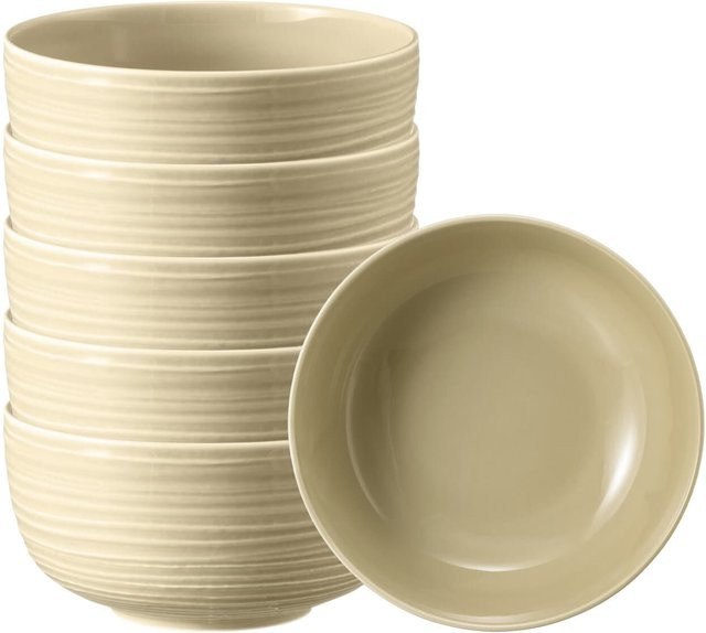 Seltmann Weiden Terra Foodbowl 6er Set Sandbeige Durchmesser: 17,7 cm - Bild 1