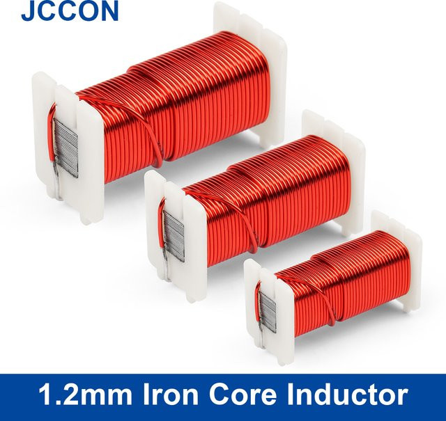 JCCON Induktor mit 0,5 mH Eisenkern aus Silikonstahlblech und sauerstofffreier Kupferspule, 1,2 mm - Bild 1