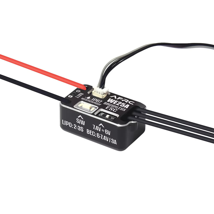 AFRC ESC 25A Brushless Power Kit, Set, 1:18, 1:24 - Bild 2