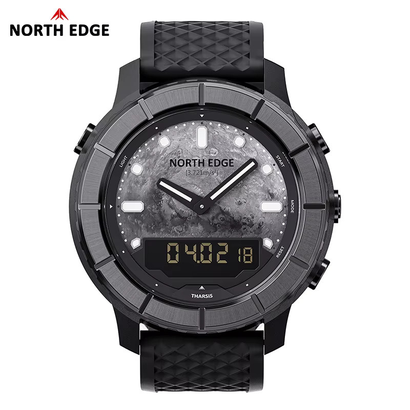 NORTH EDGE Herrenuhr Tharsis, Kohlefaser, 50 m wasserdicht - Bild 7