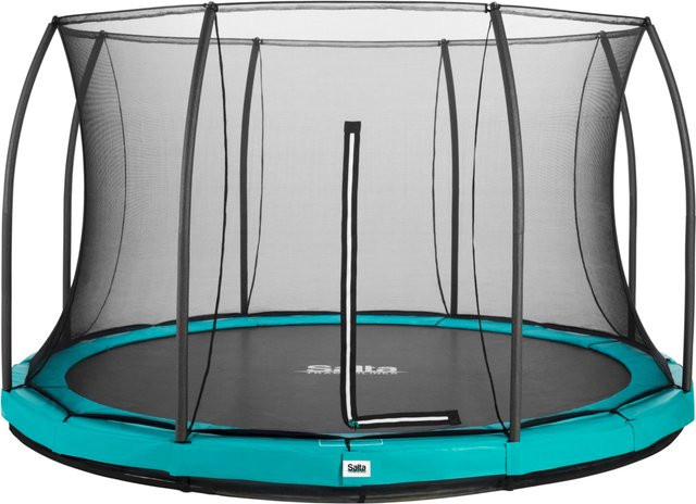 Salta Trampolin Comfort Edition Ground rund Ø 396 cm Grün - Bild 1