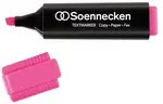 Soennecken Textmarker Pink mit Keilspitze - Bild 1