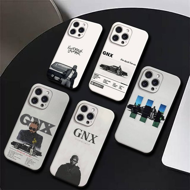 KendrickS GNX Handyhülle für iPhone 17 16 15 14 13 12 11 Pro Max Plus Mini XR XS X in Schwarz - Bild 1