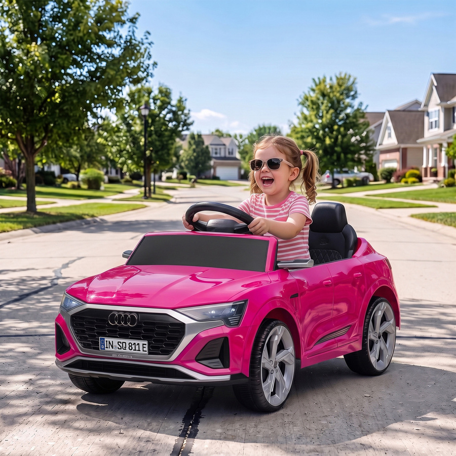 Aosom Kinder Elektroauto, Rosa, ab 3 Jahre - Bild 2