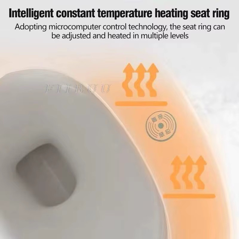 Slofy Intelligenter Bidet Toilettensitz mit Sitzheizung, Nachtlicht und SoftClose in Weiß - Bild 2