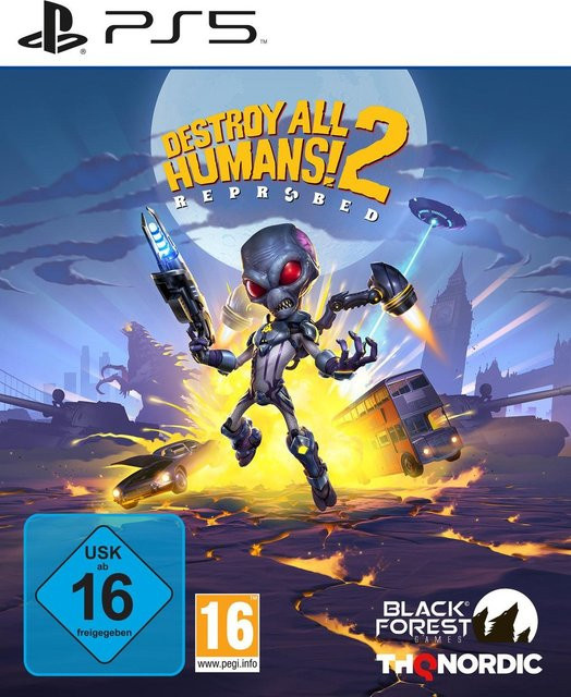 Destroy All Humans 2: Reprobed für PlayStation 5 Action Adventure Spiel (USK 16) - Bild 1