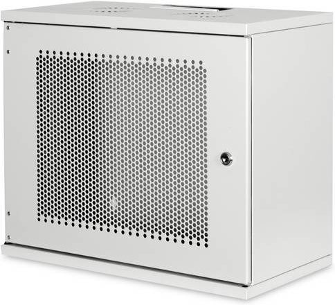 Digitus Professional Soho Series Wandgehäuse DN-19-09U-S-PD 19 Zoll, 9 HE, Grau (RAL 7035), B/T/H: 54 x 46 x 40 cm - Bild 1