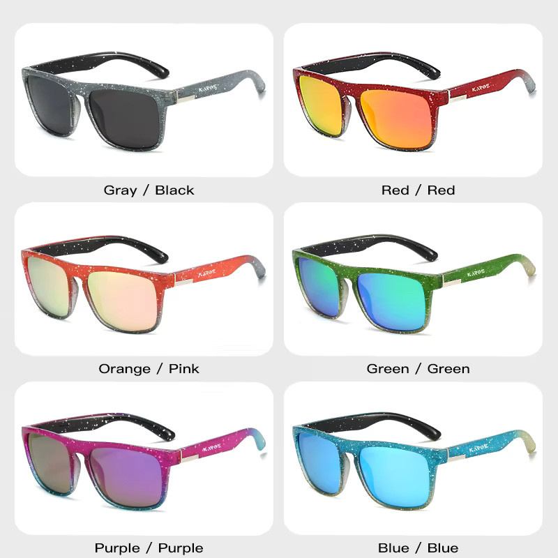 Karos Sonnenbrille, Vollrand, rechteckig, Kunststoff, Unisex, polarisiert - Bild 3