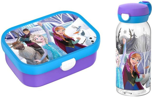 Mepal Campus Lunchset 2-teilig mit Flasche und Besteck, auslaufsicher, Multicolor, 600 ml und 750 ml - Bild 1