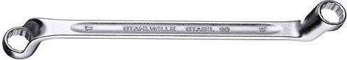 Stahlwille Doppel-Ringschlüssel STABIL SW 24 x 27 mm in Silber - Bild 1