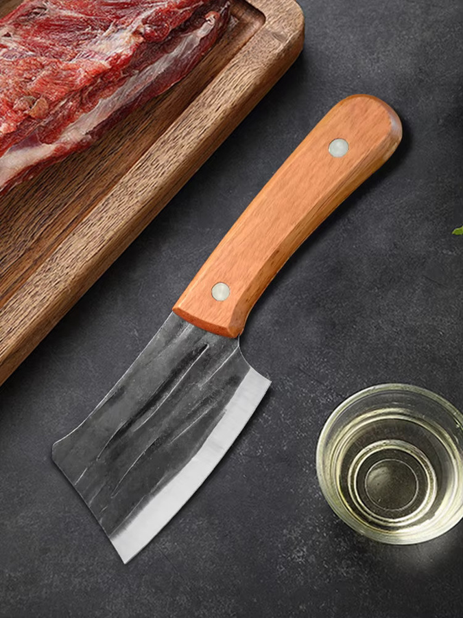 InLeung Allzweckmesser mit Holzgriff in Silber - Bild 6