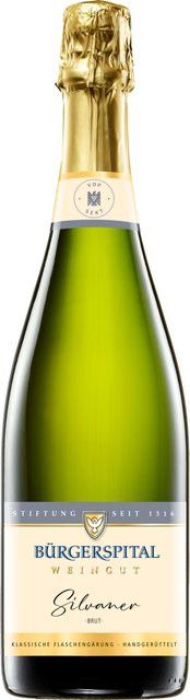 Bürgerspital Silvaner Sekt, Brut, Franken, 0,75 l - Bild 1