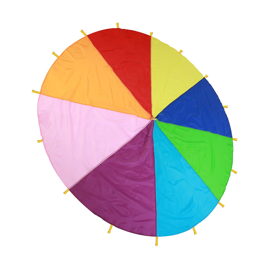 TOMTOP JMS Regenbogen Fallschirm Outdoor Spielzeug Mehrfarbig - Bild 2