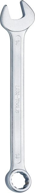 LUX-TOOLS Gabelringschlüssel Satz 12-teilig aus Chrom-Vanadium in Silber, 6 mm - 19 mm - Bild 1