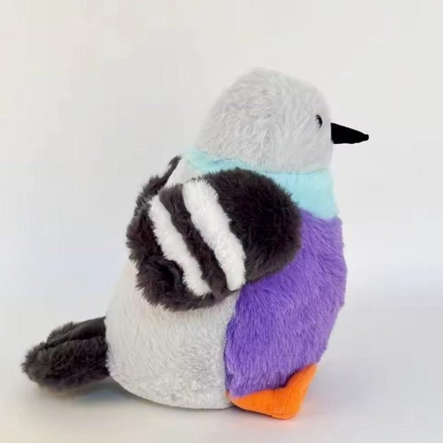 Yiran toy Süße und mollige Taube, Plüschtier, bunt / mehrfarbig - Bild 1