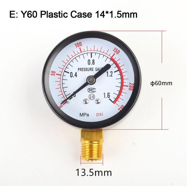 Industry Supplies Luftkompressor für Poolfilter zur genauen Messung in Weiß - Bild 1