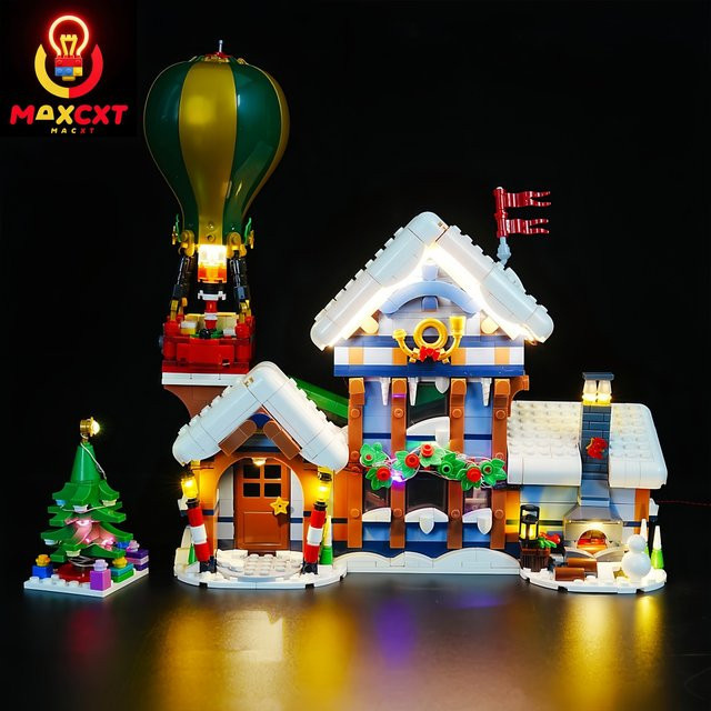 MAXCXT LED-Licht für LEGO 10339 Santas Post Office, dekorative Lampe in Warmweiß - Bild 1