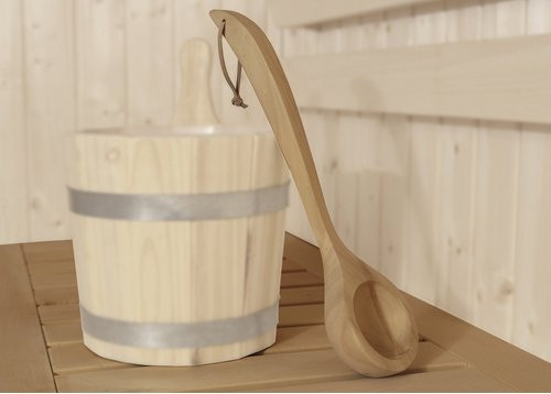 WEKA Schöpfkelle aus Holz in Beige - Bild 2