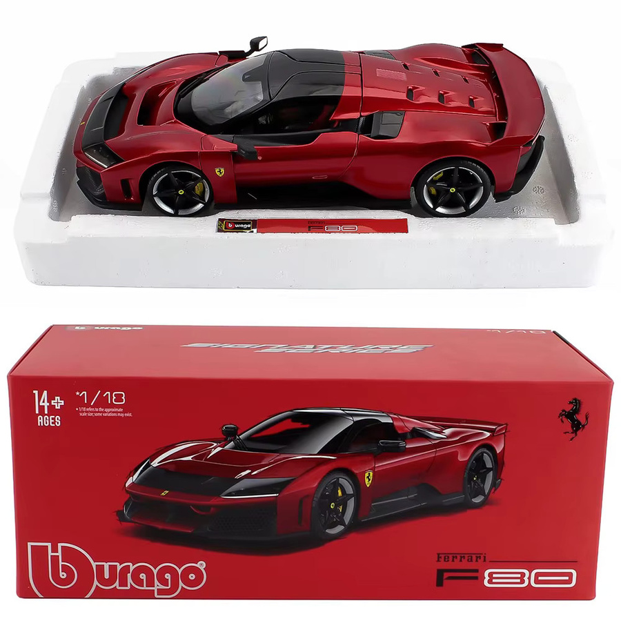 Bburago Ferrari F80, Legierungsautomodell, 1:18, ab 14 Jahren - Bild 4
