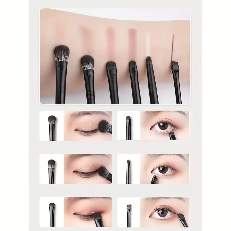 RUZOFO Augen-Make-up-Pinsel Set, Unisex - Bild 5