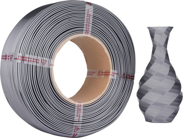 Qiilu 3D-Drucker-Filament FDM, 1,75 mm, Schwarz, 1 kg - Bild 1