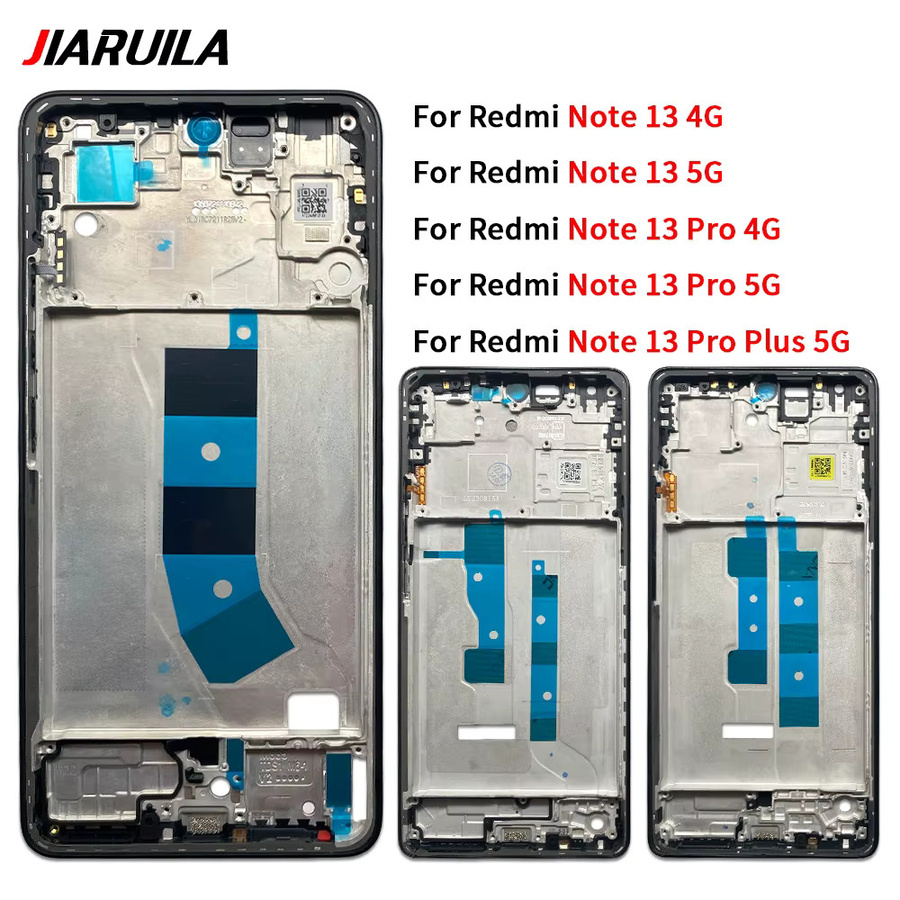 Xiaomi Ersatzteil-Set für Redmi Note 13 4G 5G und Redmi Note 13 Pro Plus 5G mit Metall-Batterieabdeckung, Frontgehäuse, mittlerem Rahmen und Lünette - Bild 3
