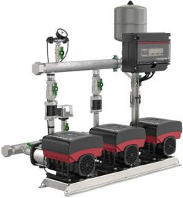 Grundfos Druckerhöhungsanlage hy MULTI-E 3cmE 10-4 U2 A-A-A-A-A in Grau - Bild 1