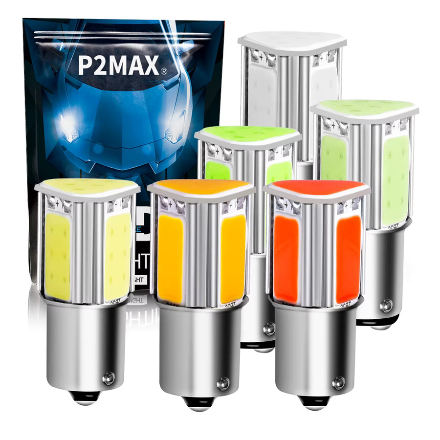 2er-Set P21W BA15S LED Autolampen für Bremslicht, Nebellicht, Rückfahrscheinwerfer und Blinker 12V - Bild 5