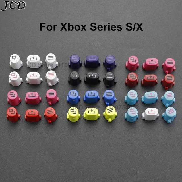 JCD Ersatz-Tasten-Set für Xbox Series S und X Controller in Multicolour - Bild 1