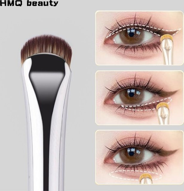 HMQ beauty Eyeliner Make-up Pinsel, 2 Stück, Gebogen - Bild 1