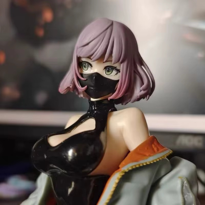 Bandai Masked Girl Luna Illustration Biya Maler Manga Figur, Action Figur, Kunststoff - Bild 2